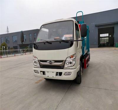 東風天錦環衛垃圾車 壓縮垃圾車、垃圾斗與垃圾箱的協同作業與未來趨勢